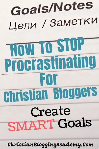 biblical tips to stop procrastination as Christians