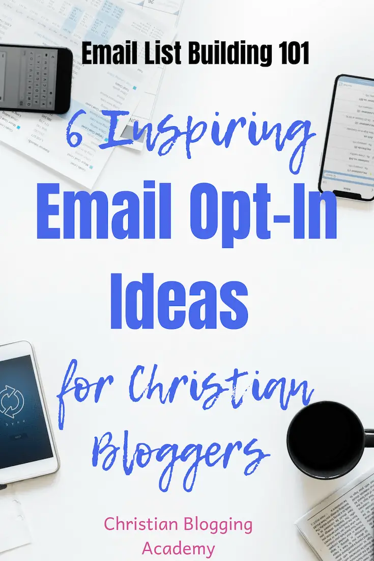 creating email optin for your blog