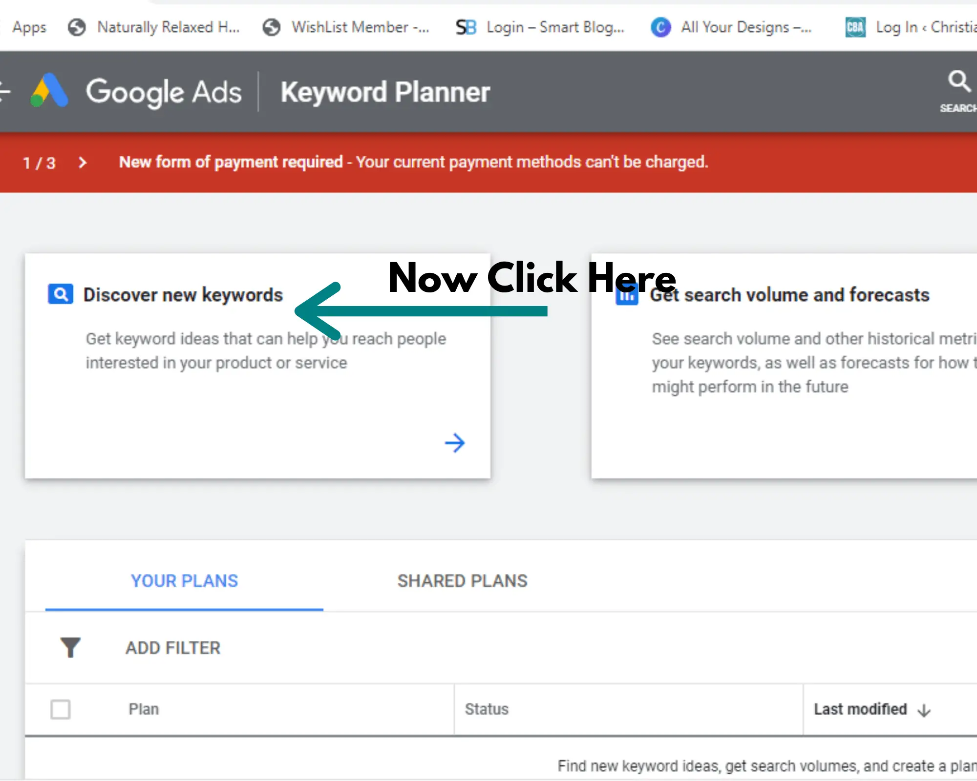 screen shot of Google ad planner profitable niches for blogs