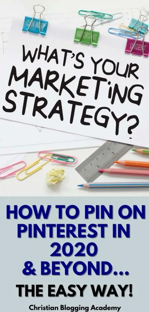 what is your (Pinterest) marketing strategy
