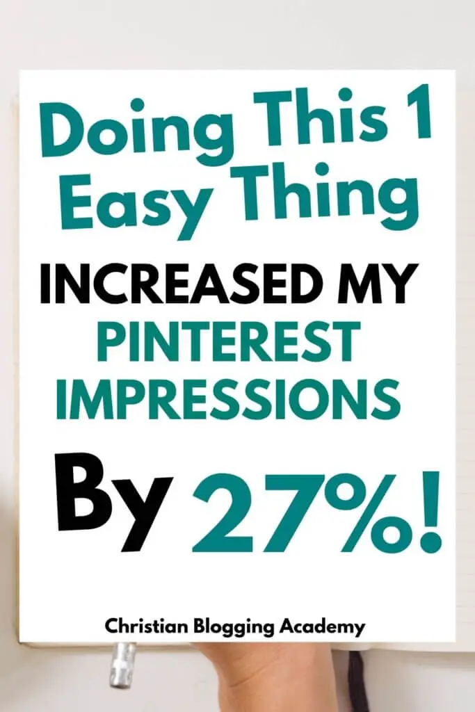 how to increase your pinterest impressions