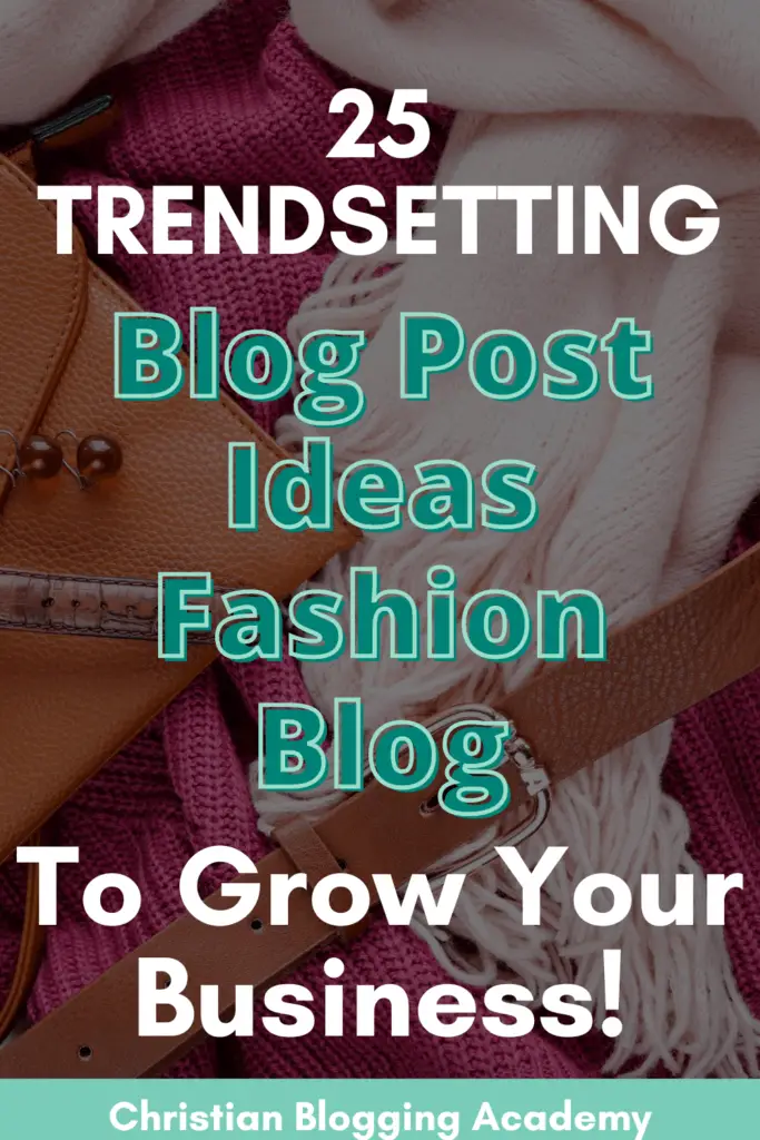 teal and white writing fashion blog post ideas clothes laying on chair