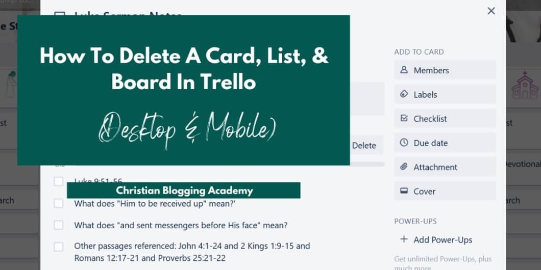 trello app list teal box white letters how to delete a card or list in trello
